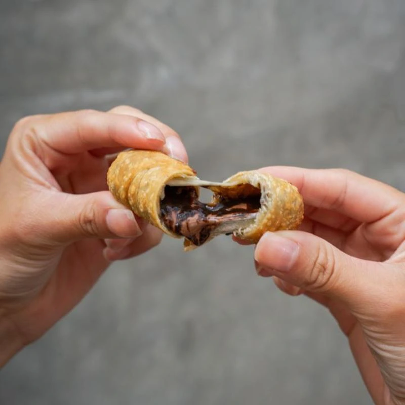 5 Tequeños chocolate